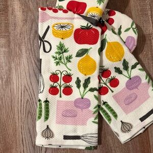 Kate Spade Garden Kitchen Towel and Oven Mitt - Thumbnail 3